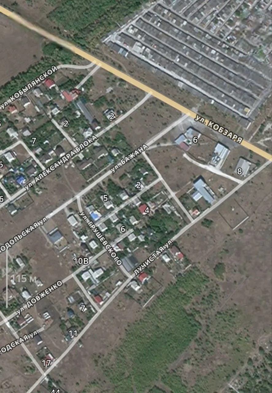 ‼️ Продам зем. участок  на ул. Лучистая (п. Вольный), 10 сот. ИЖС (приват). Ровный, пря...