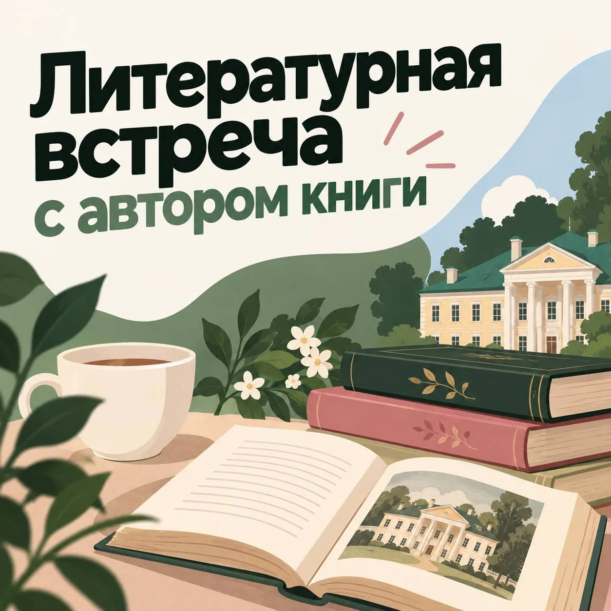 Завтра сможем встретиться с автором книги «Тайна Валуевской усадьбы» Оксаной Оснач.