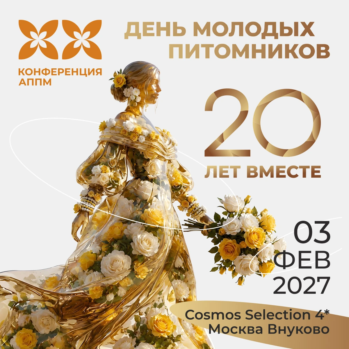ХХ ЮБИЛЕЙНАЯ КОНФЕРЕНЦИЯ АППМ: 20 ЛЕТ ВМЕСТЕ! 🌼