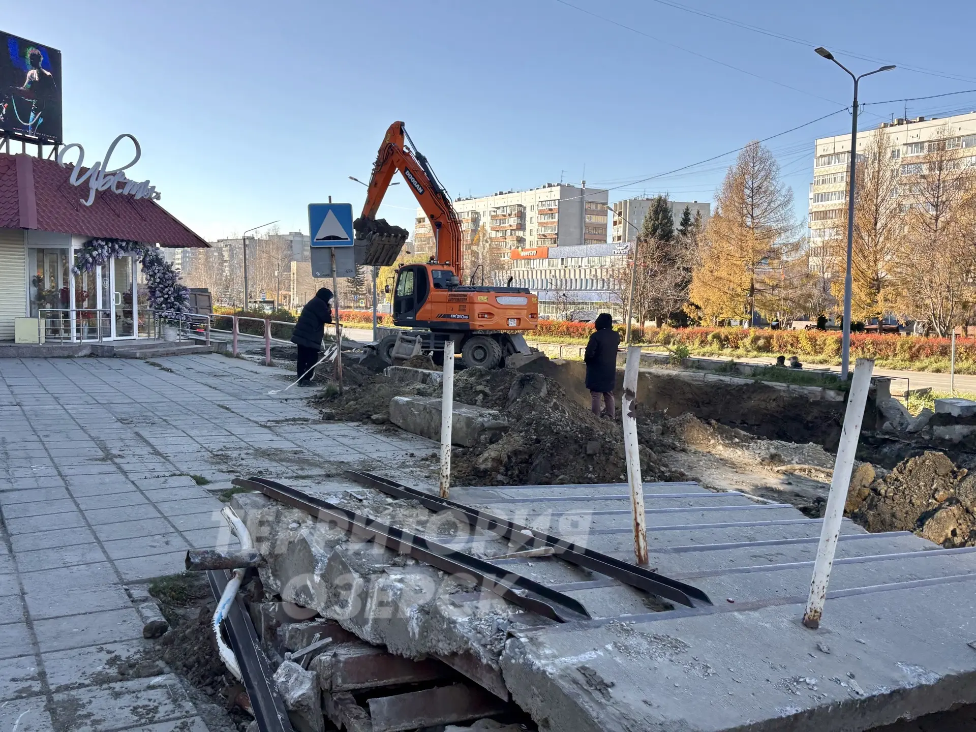 В Озерске сегодня временно перекроют движение на участке пр. Карла Маркса