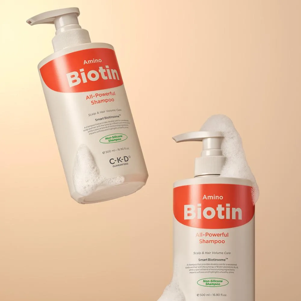 ✨ Секрет роскошных волос — CKD Amino Biotin Shampoo шампунь с биотином