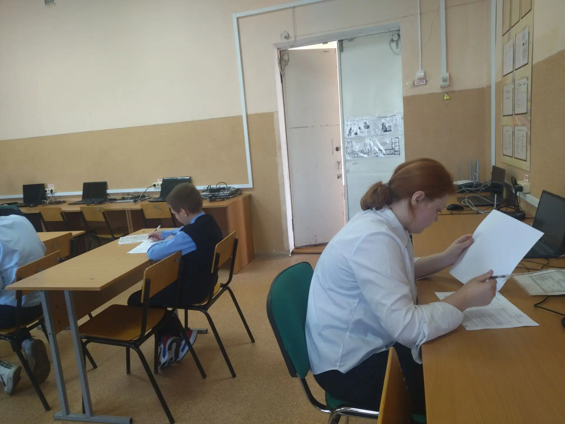 В лицее проходит школьный этап Всероссийской олимпиады школьников по основам безопаснос...