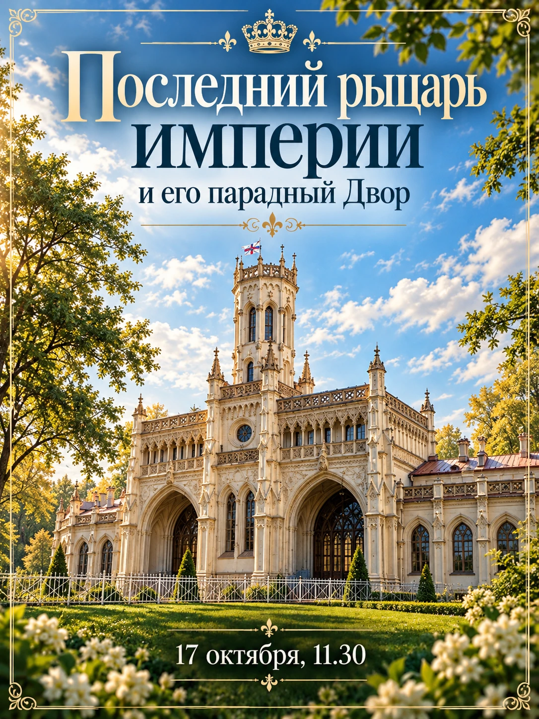 🌿 «Последний рыцарь империи и его парадный Двор» - бесплатная экскурсия