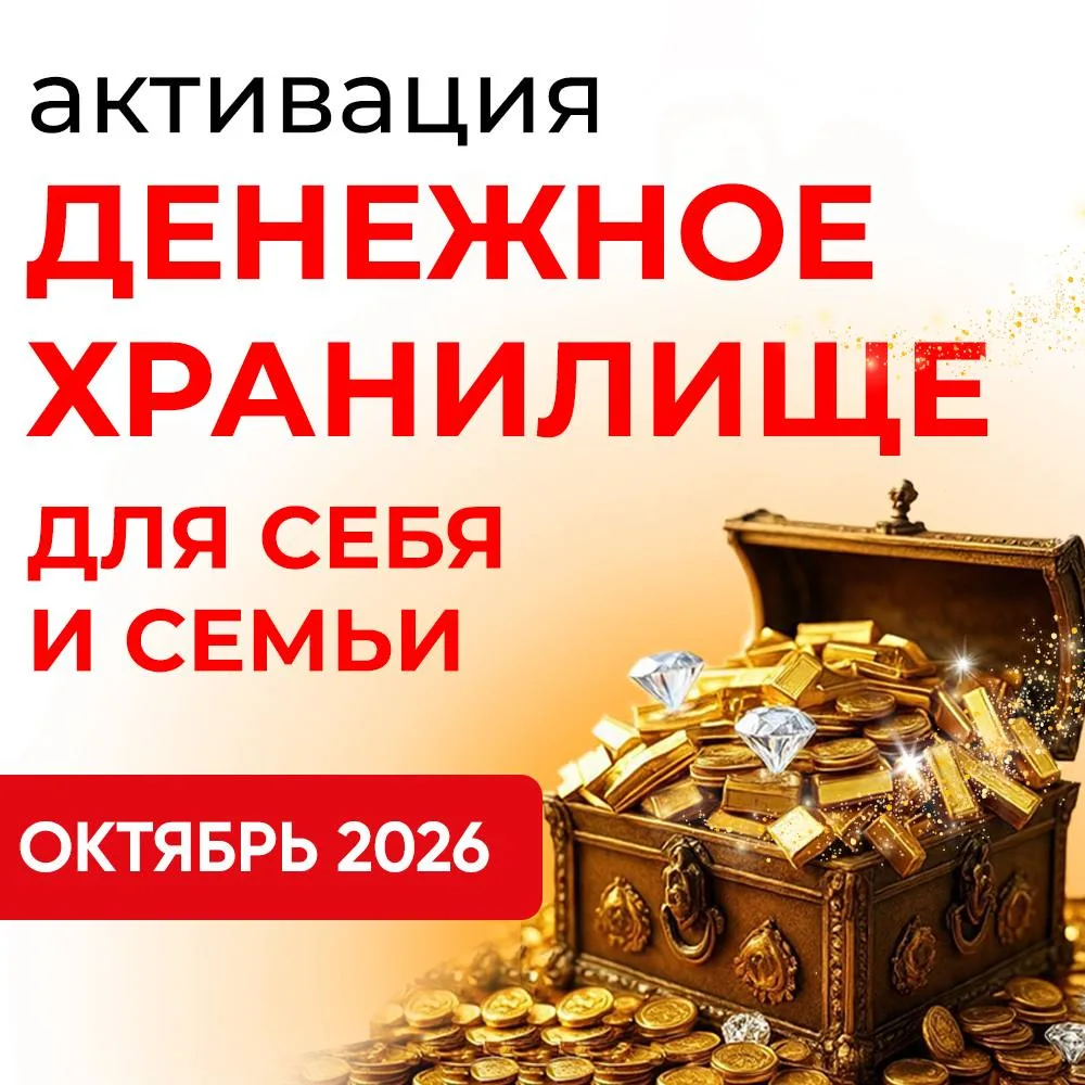 СЕГОДНЯ АКТИВИРУЕМ ВАШЕ ЛИЧНОЕ ДЕНЕЖНОЕ ХРАНИЛИЩЕ! 💰