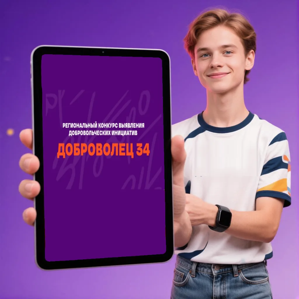 💪 Время для добрых дел: стартовал конкурс «Доброволец 34»