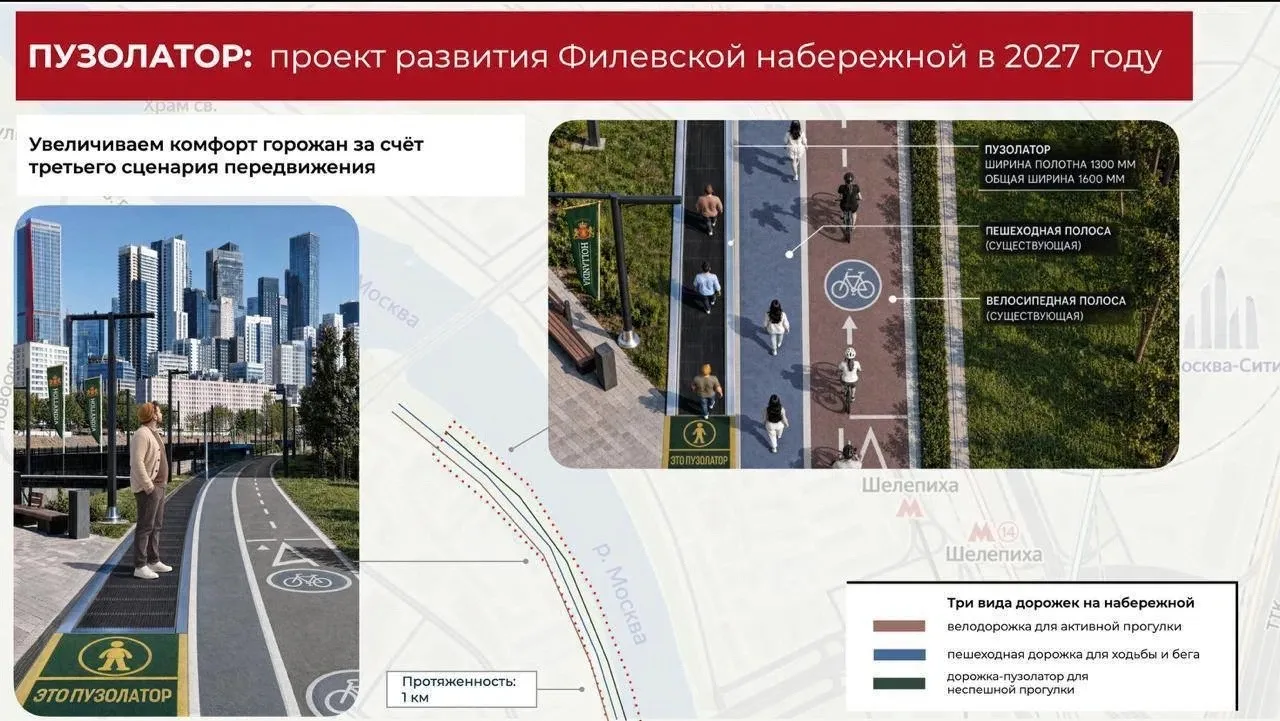 В Москве предложили установить «пузолаторы» для тех, кто не любит ходить пешком.