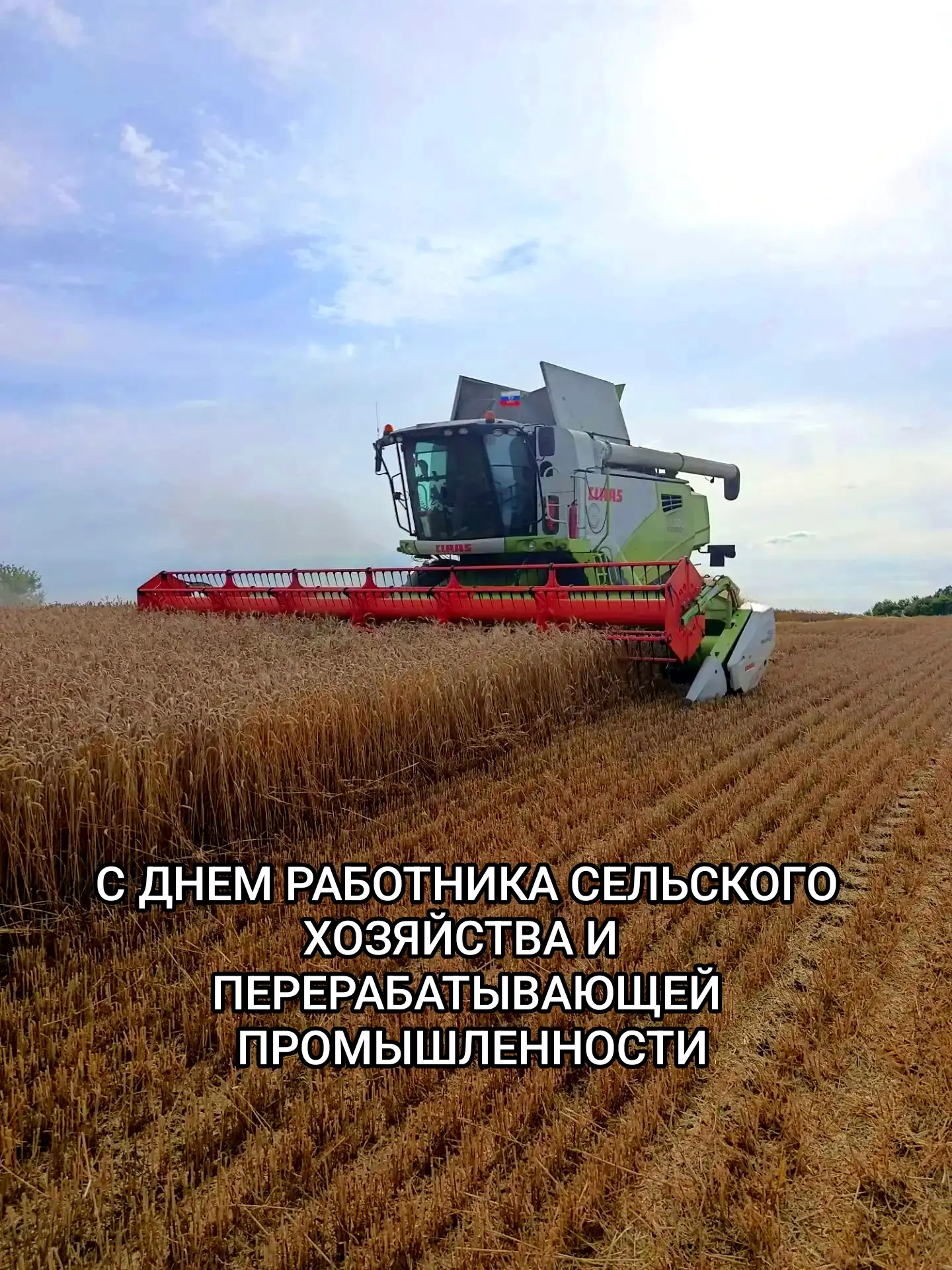 Глава района С.А.Ливенцев поздравил работников сельского хозяйства с профессиональным п...