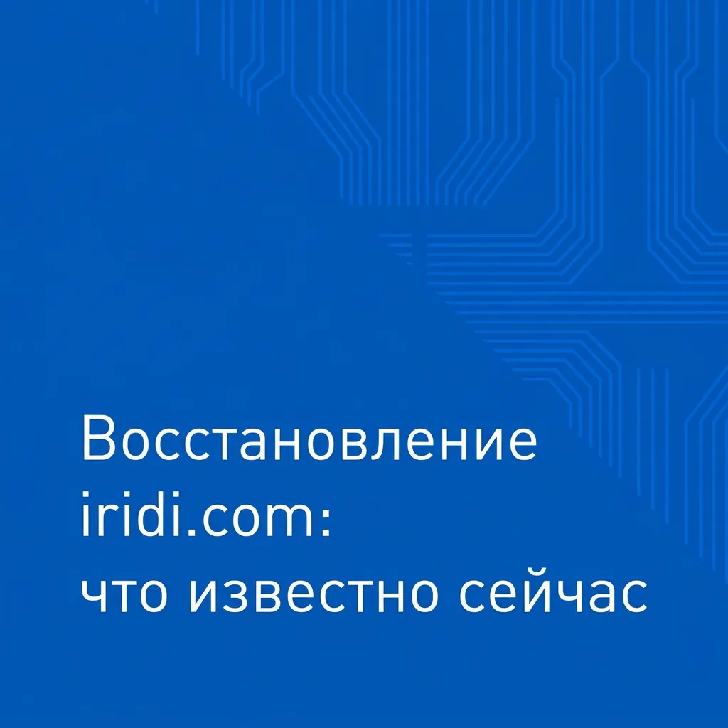 Свежая информация о ситуации с доступностью сервисов iRidi