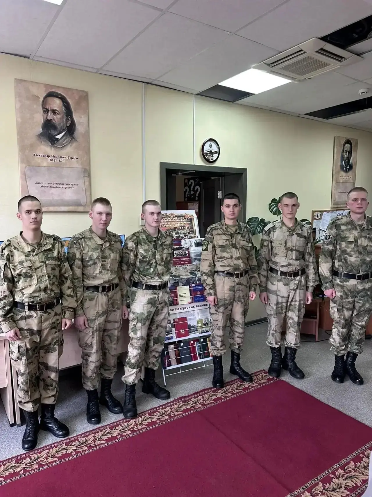 Сегодня личный состав  части 3419 стал участником важного культурно-просветительского с...