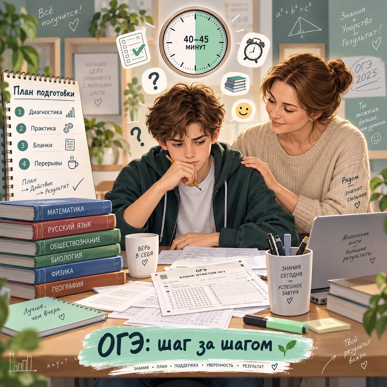 🎓 Почему девятиклассники порой сдают ОГЭ не так хорошо, как хочется?