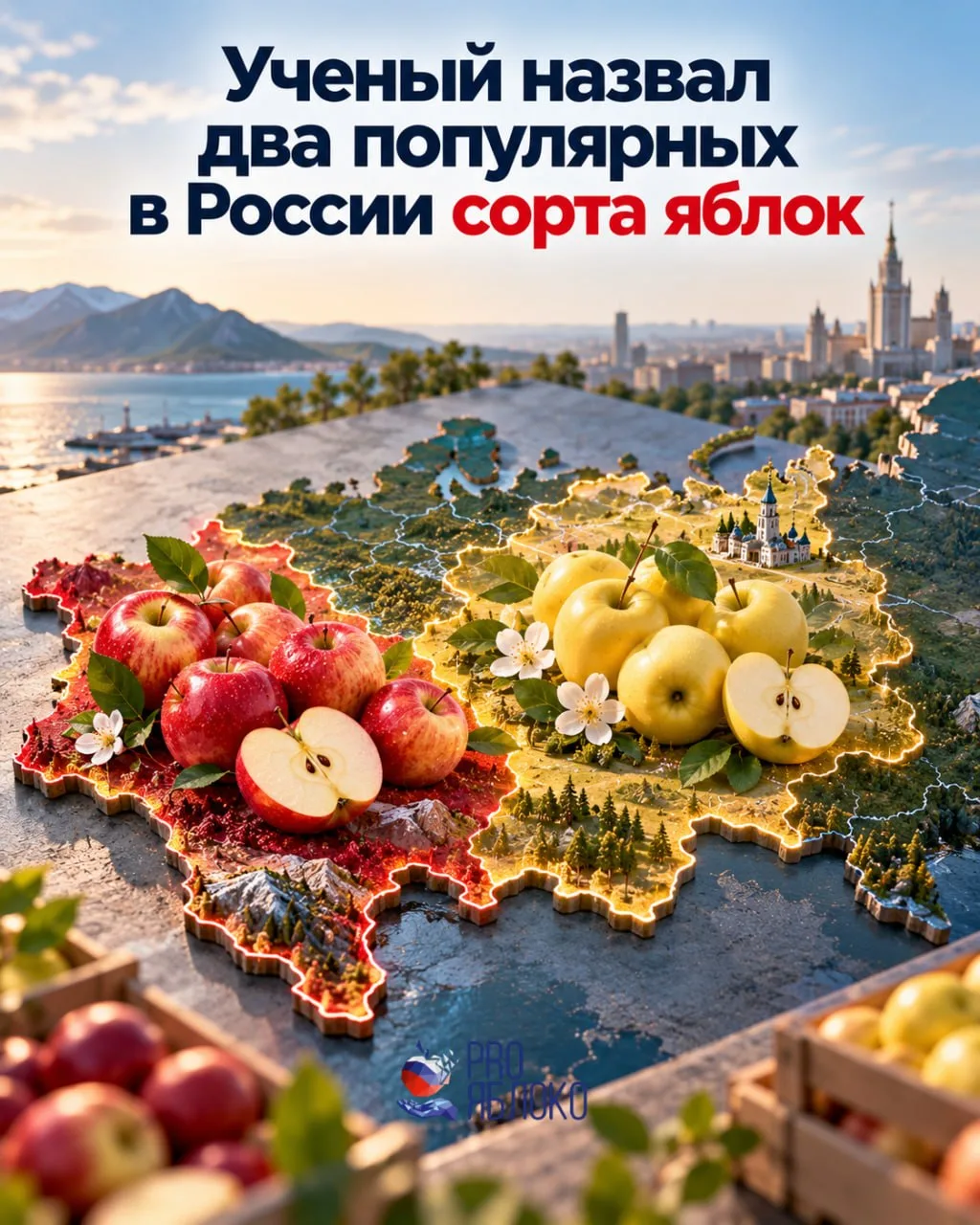 Какие сорта яблок предпочитают россияне?😗