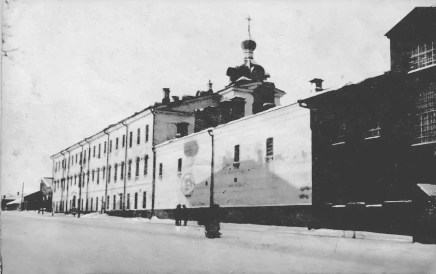 Вятка, Раздерихинская улица. Исправительное арестантское отделение, 1905–1914