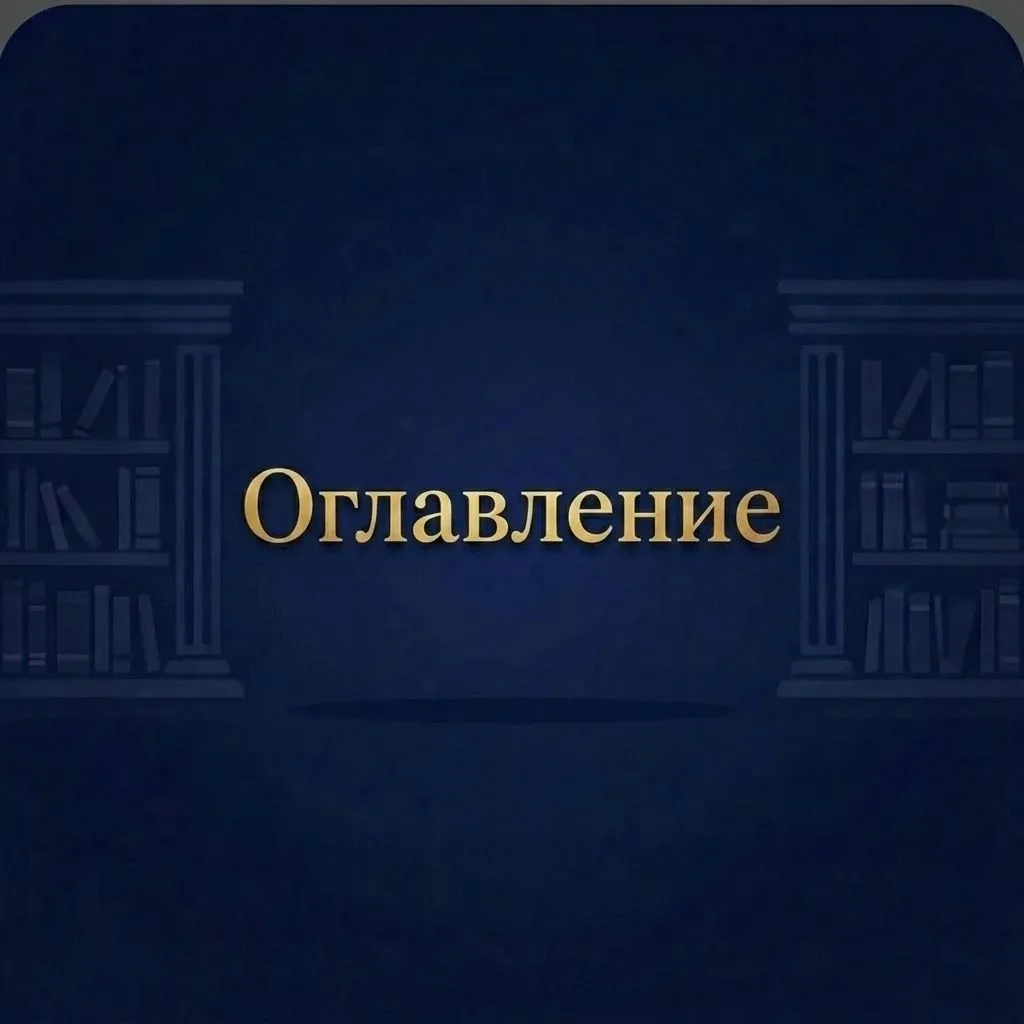 Оглавление: продолжение