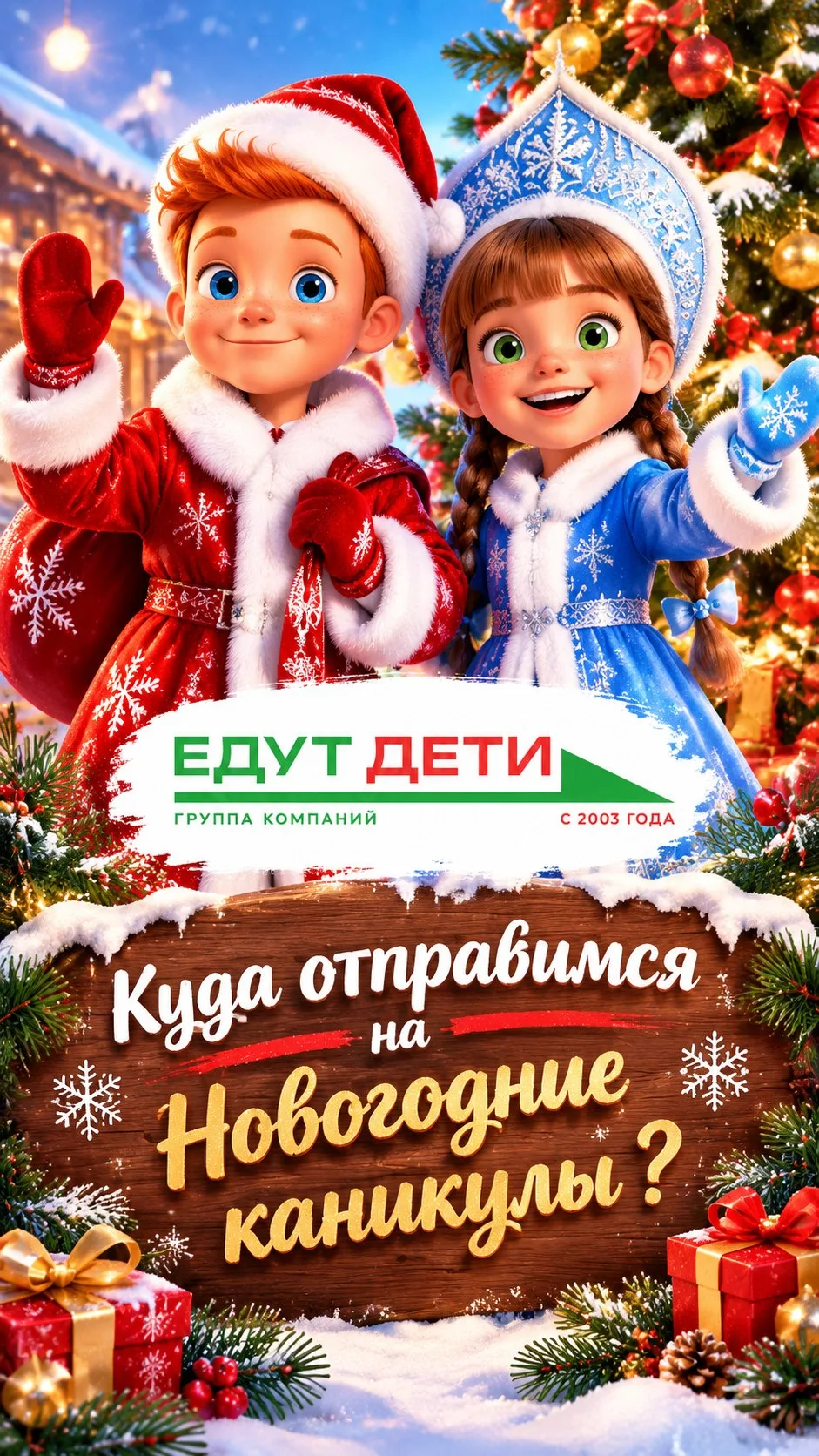 А вы уже придумали, как проведете новогодние каникулы? 🎄