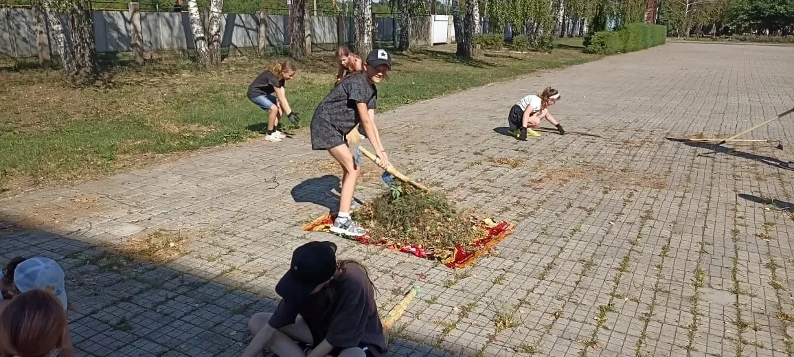 ‼️В нашей школе состоялся традиционный общешкольный субботник.