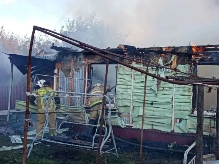 Жилой дом сгорел в Кораблине Рязанской области !