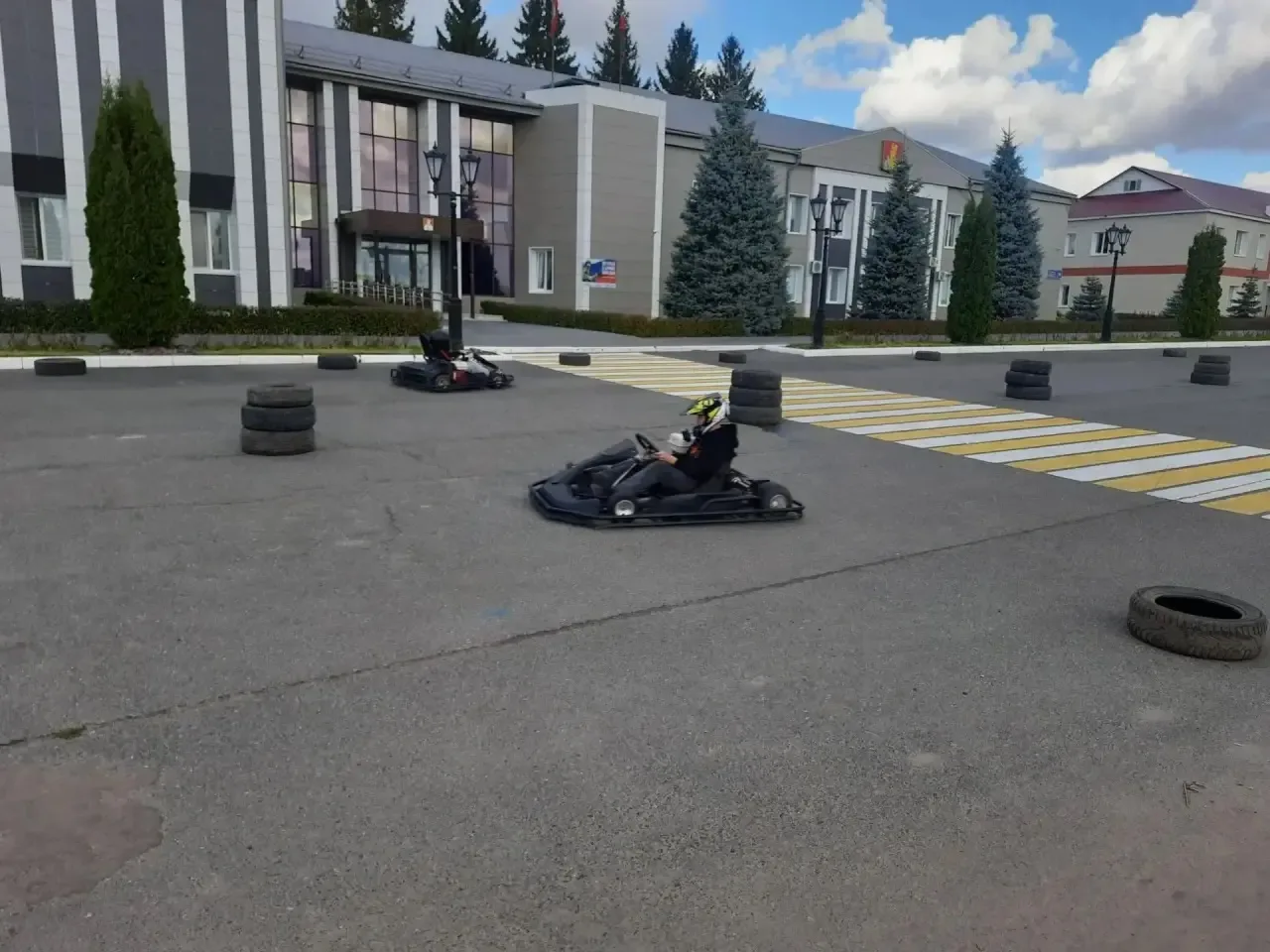 Сегодня прошли районные соревнования по картингу — Кубок «Картинг БДД-2026».