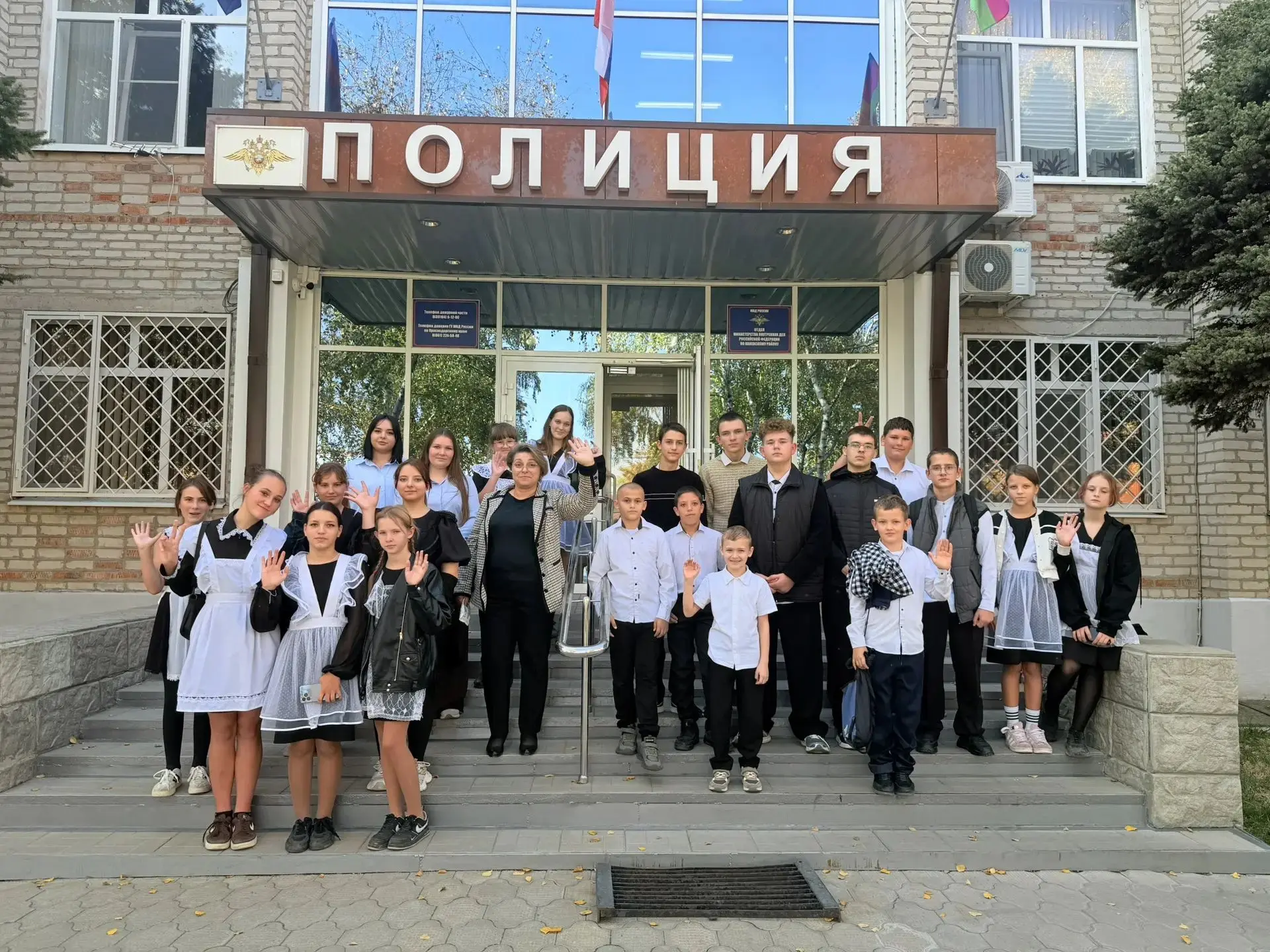 👋Возобновились экскурсии в Отдел полиции