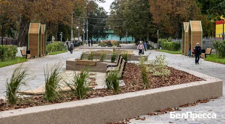 🌳 В Губкине благоустроили три сквера