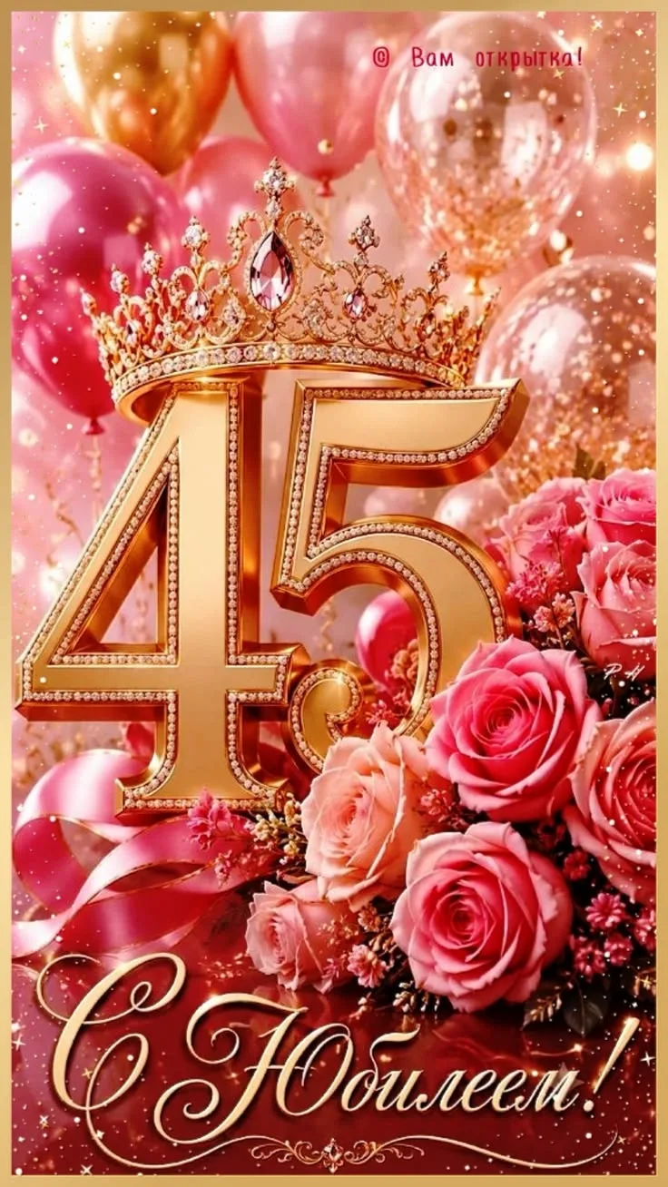 #сднёмрождения #45лет