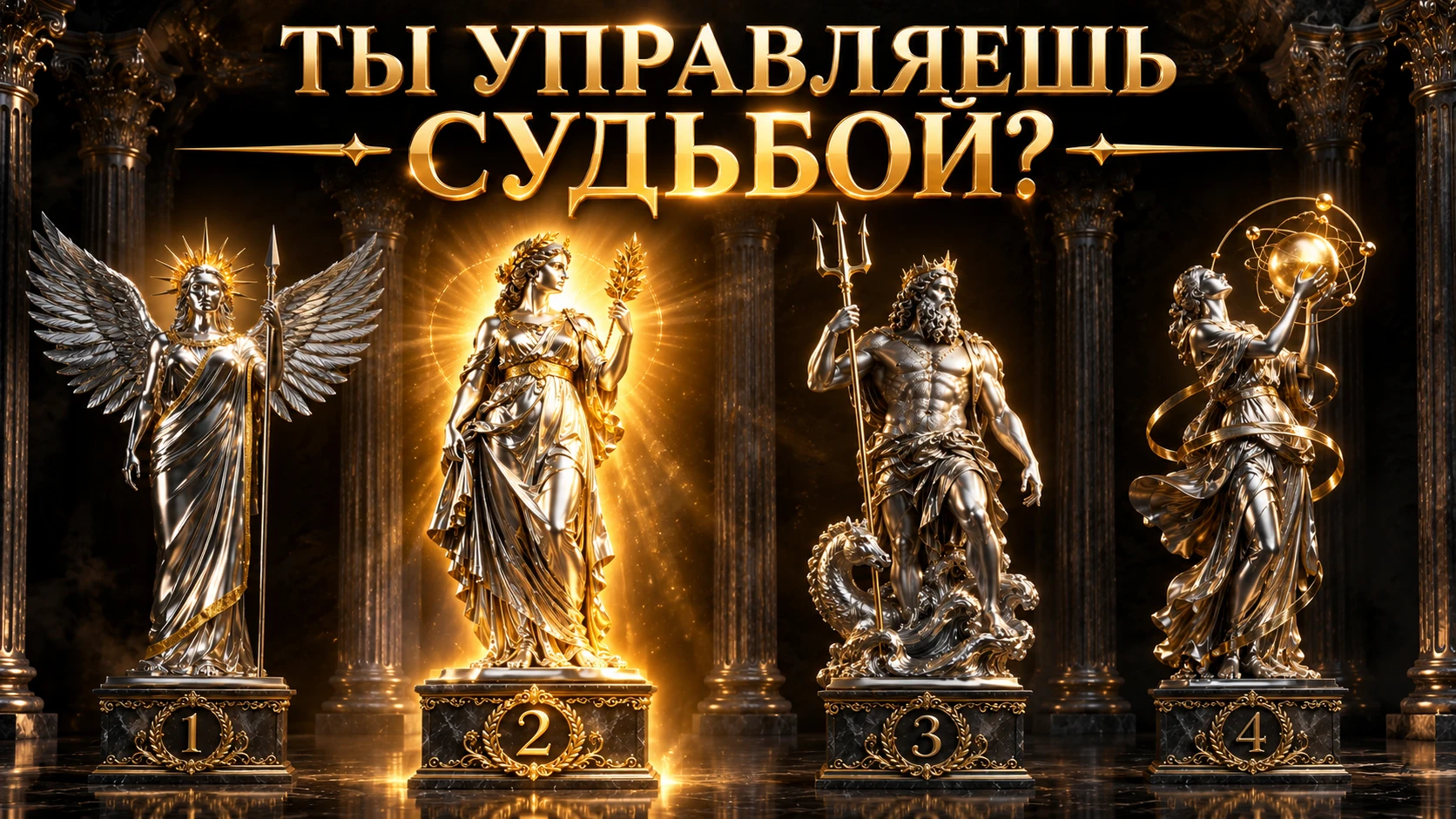 Тобой управляет судьба или ты управляешь ею? Выбери древнего БОГА