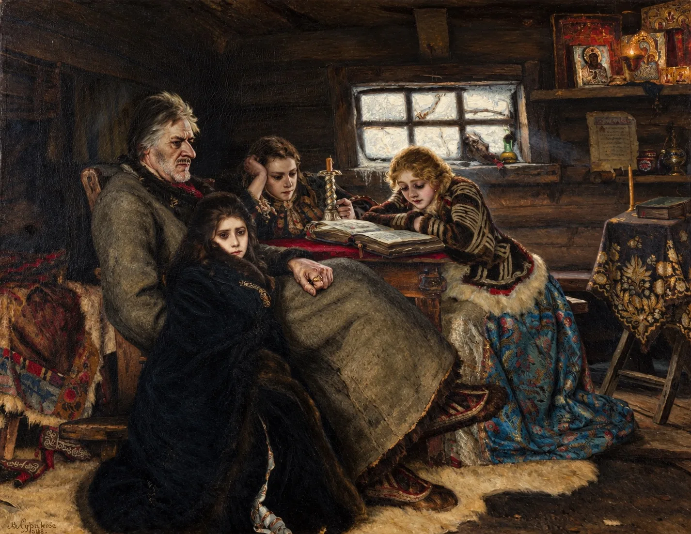 Василий Суриков «Меньшиков в Березове» 1883 г.