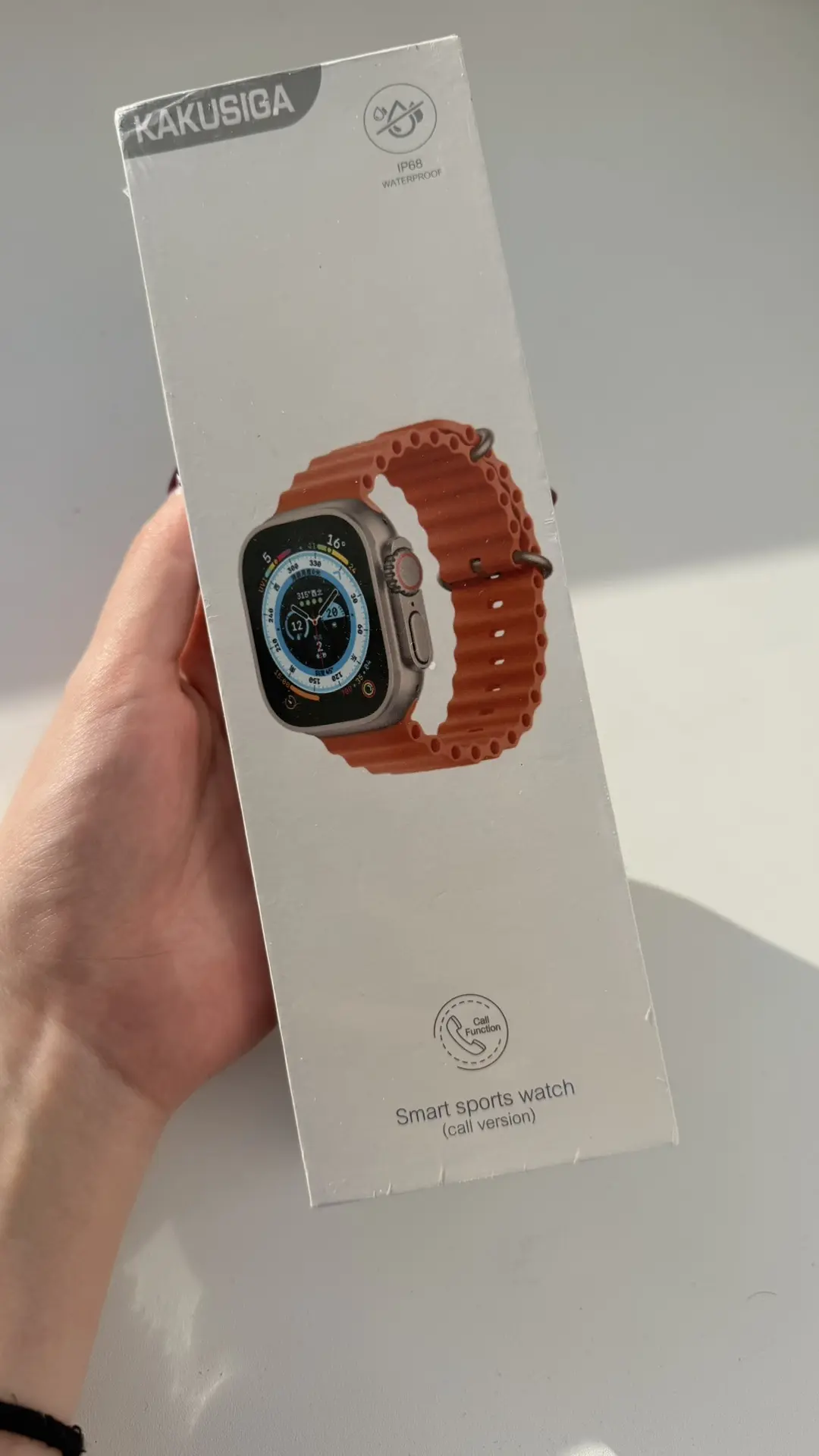 Смарт-часы Kakusiga с Bluetooth-звонками, новые.