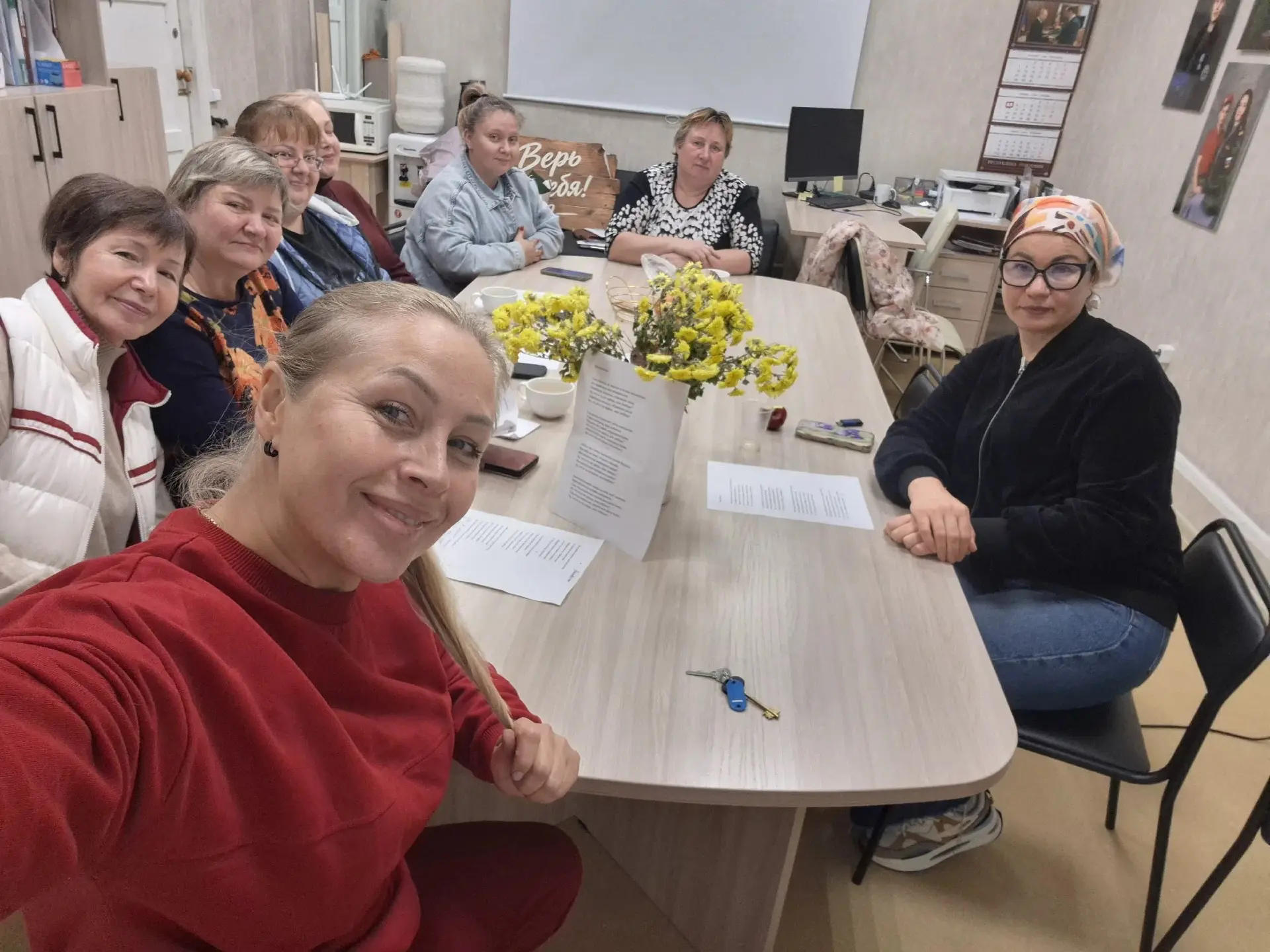 🎶После дневной суеты наш ансамбль «Душа» собрался для репетиции, обновлению репертуара...
