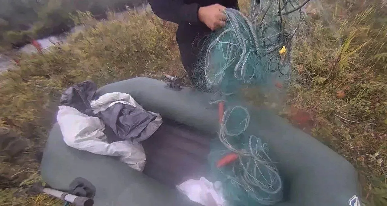 Пенсионер попался на икре