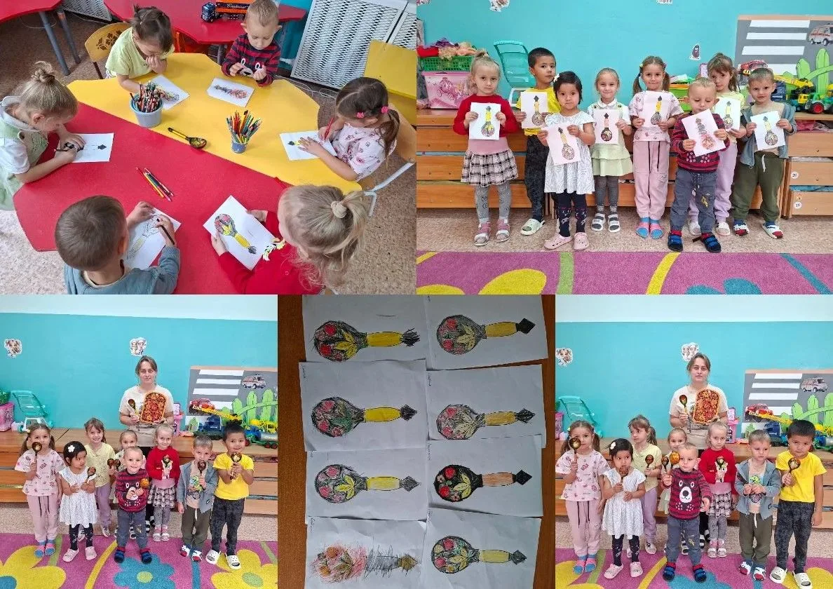День хохломы в детском саду!