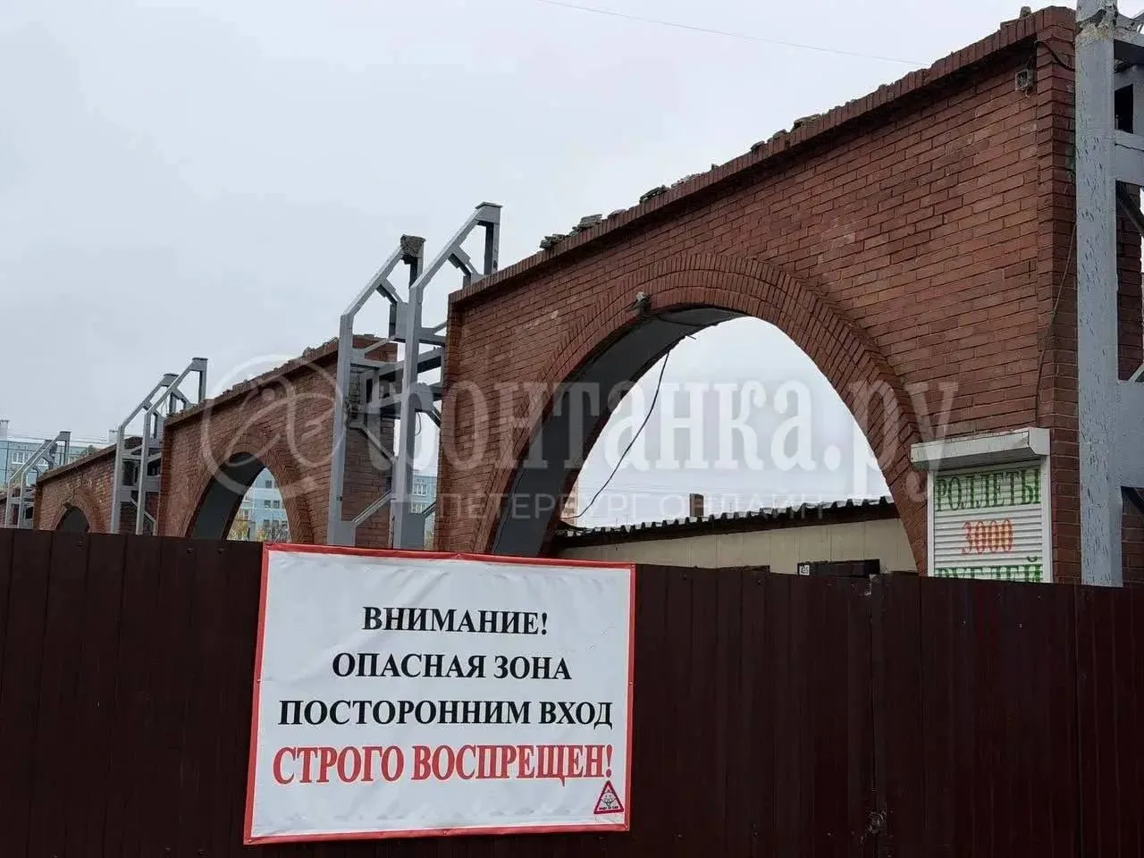😢Как выглядит Правобережный рынок спустя почти год после пожара
