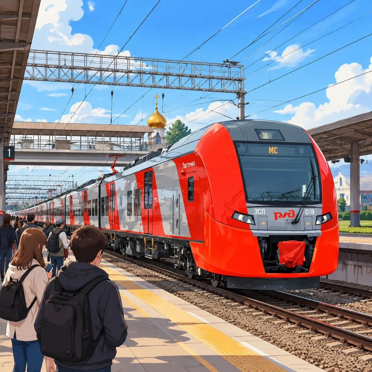 🚆 Поездки на поездах в пригородном сообщении становятся популярнее!