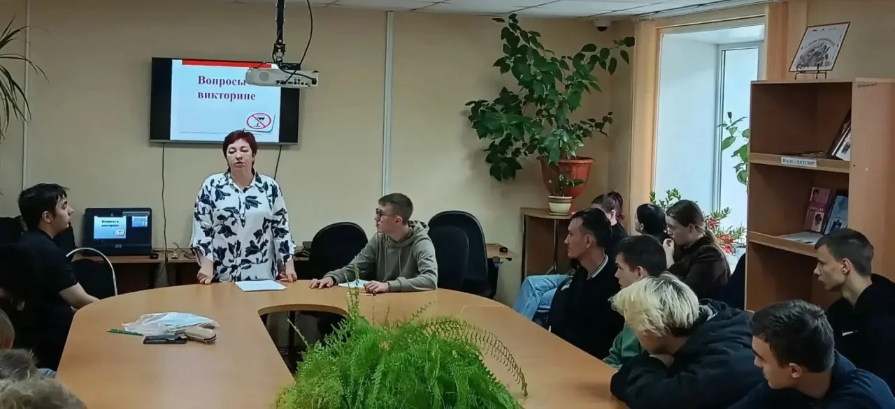 В Сахалинском техникуме сервиса прошла неделя борьбы с алкоголизмом