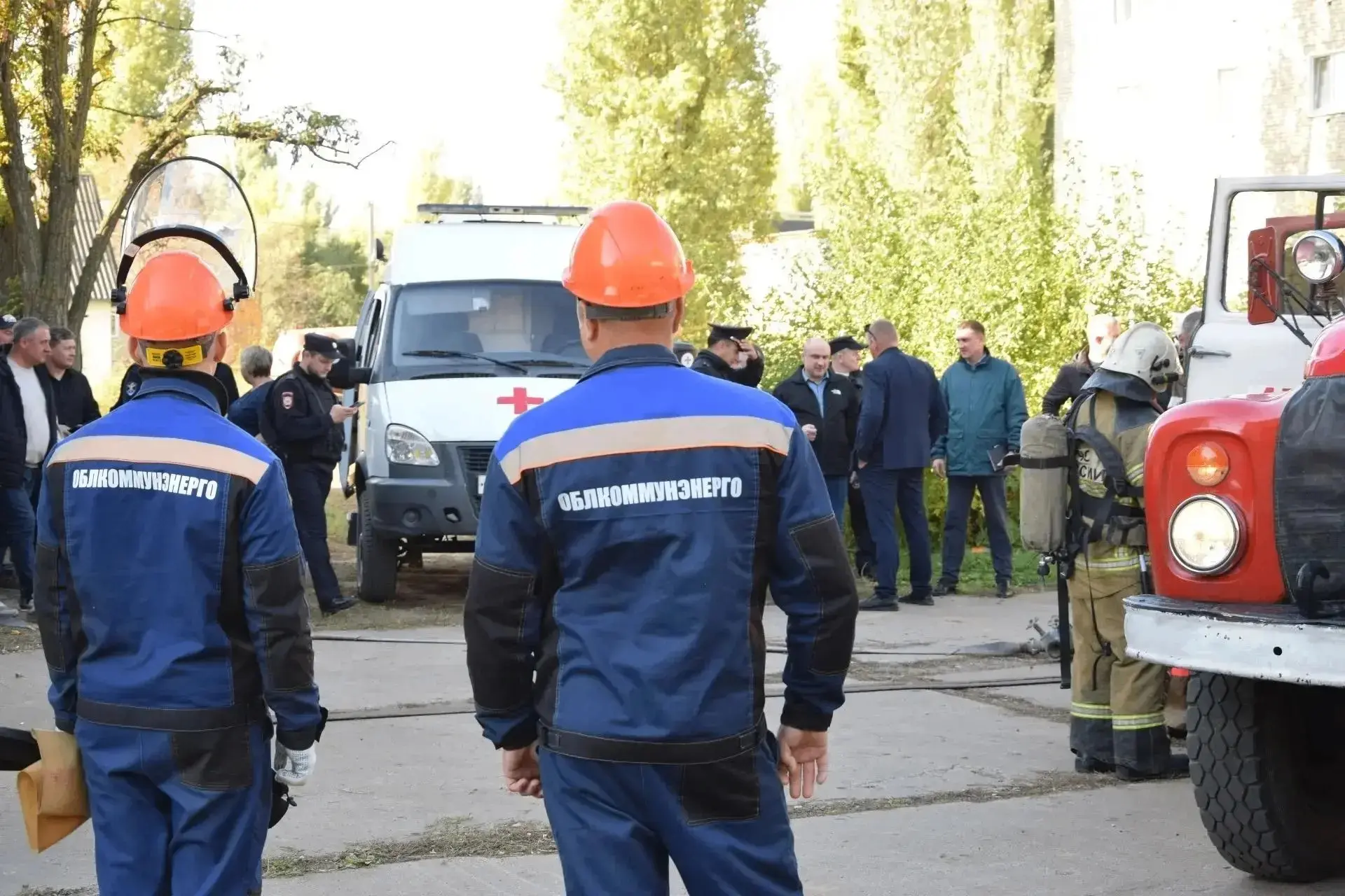 ⚡️ В Марксе прошли плановые учения по ГО и ЧС приуроченные к подготовке осенне-зимнего ...