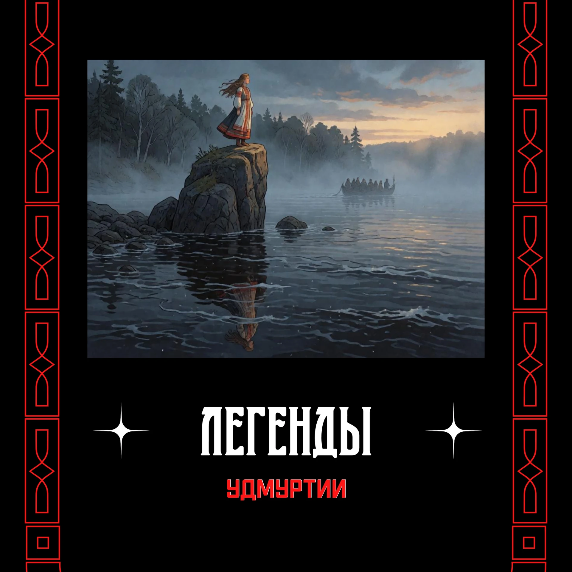 🌊 Стрижуха — так называется скала над Камой. И это не просто скала, а девушка. Давным-...