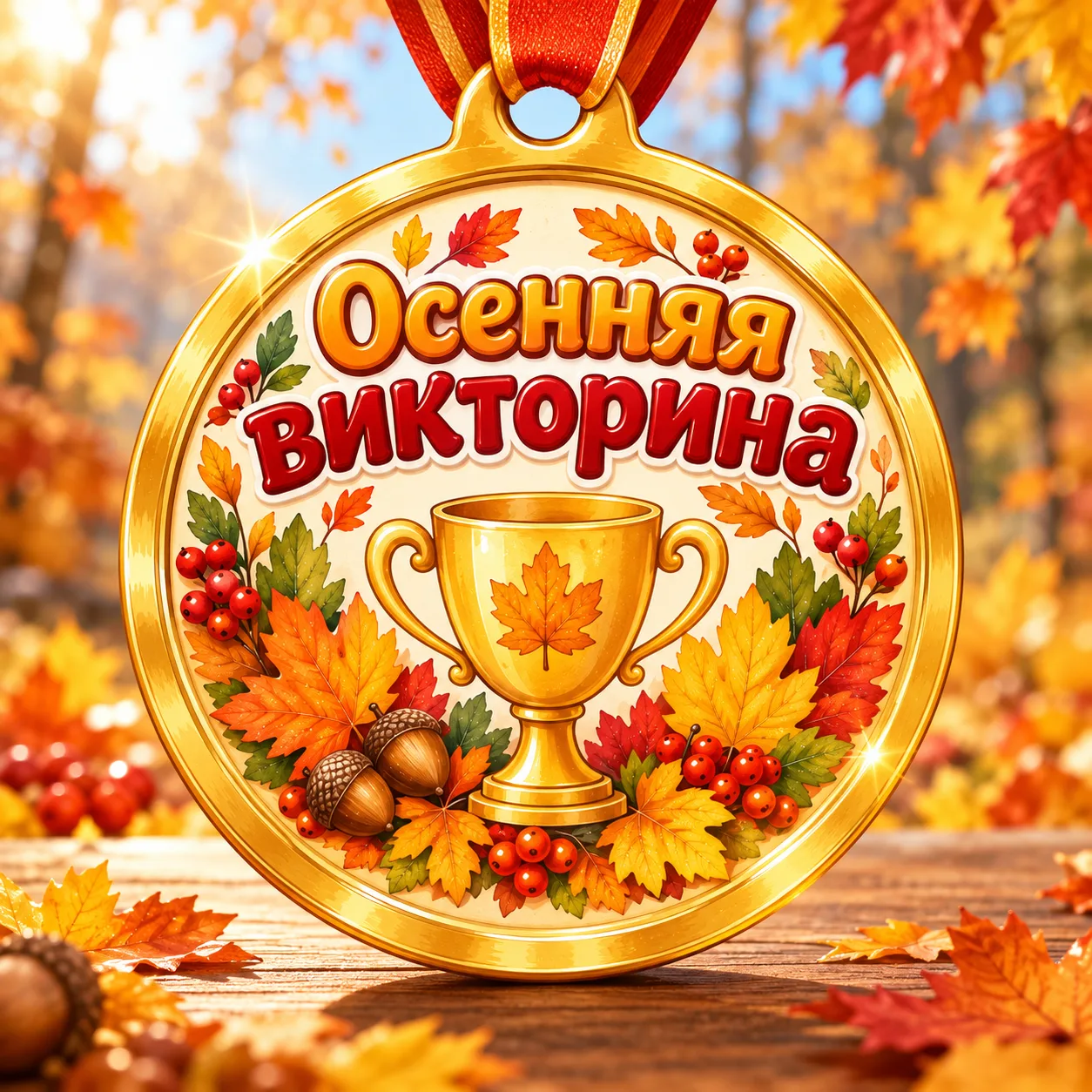🍂 Осенняя викторина для маленьких знатоков! 🍁