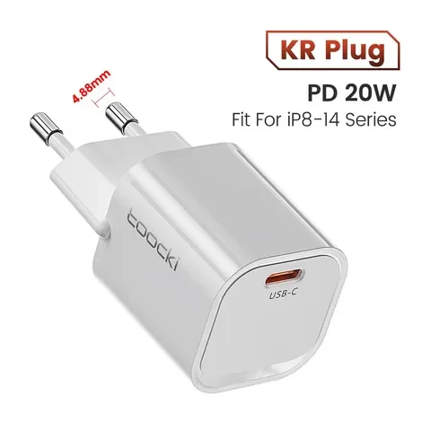 Зарядка Toocki 20W GaN Type-C