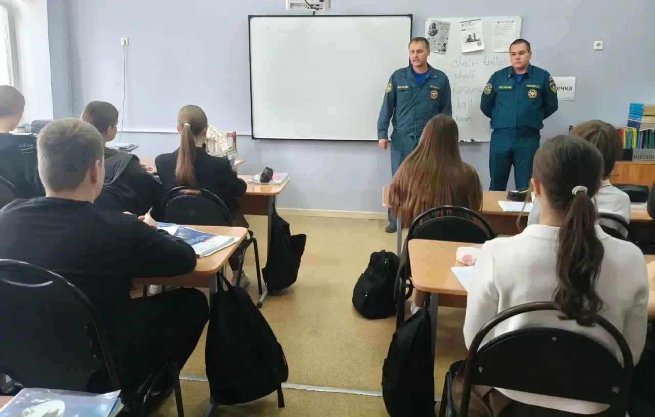🚨 Урок культуры безопасности: важные знания от сотрудников МЧС