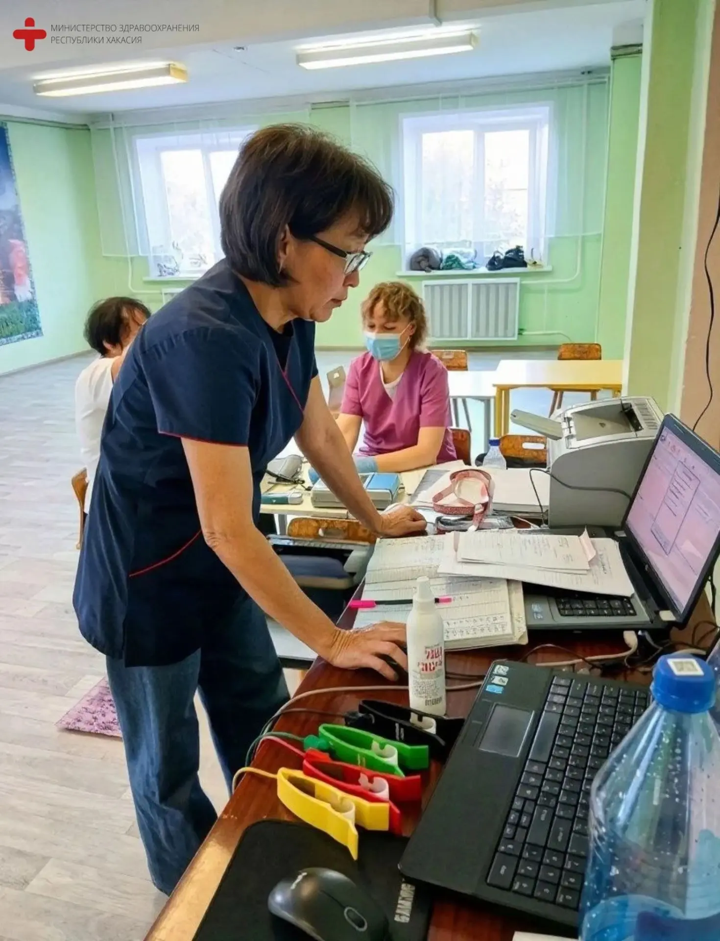 🩺 Здоровье для каждого: врачи Центра здоровья обследовали сотрудников детсада в Усть-А...