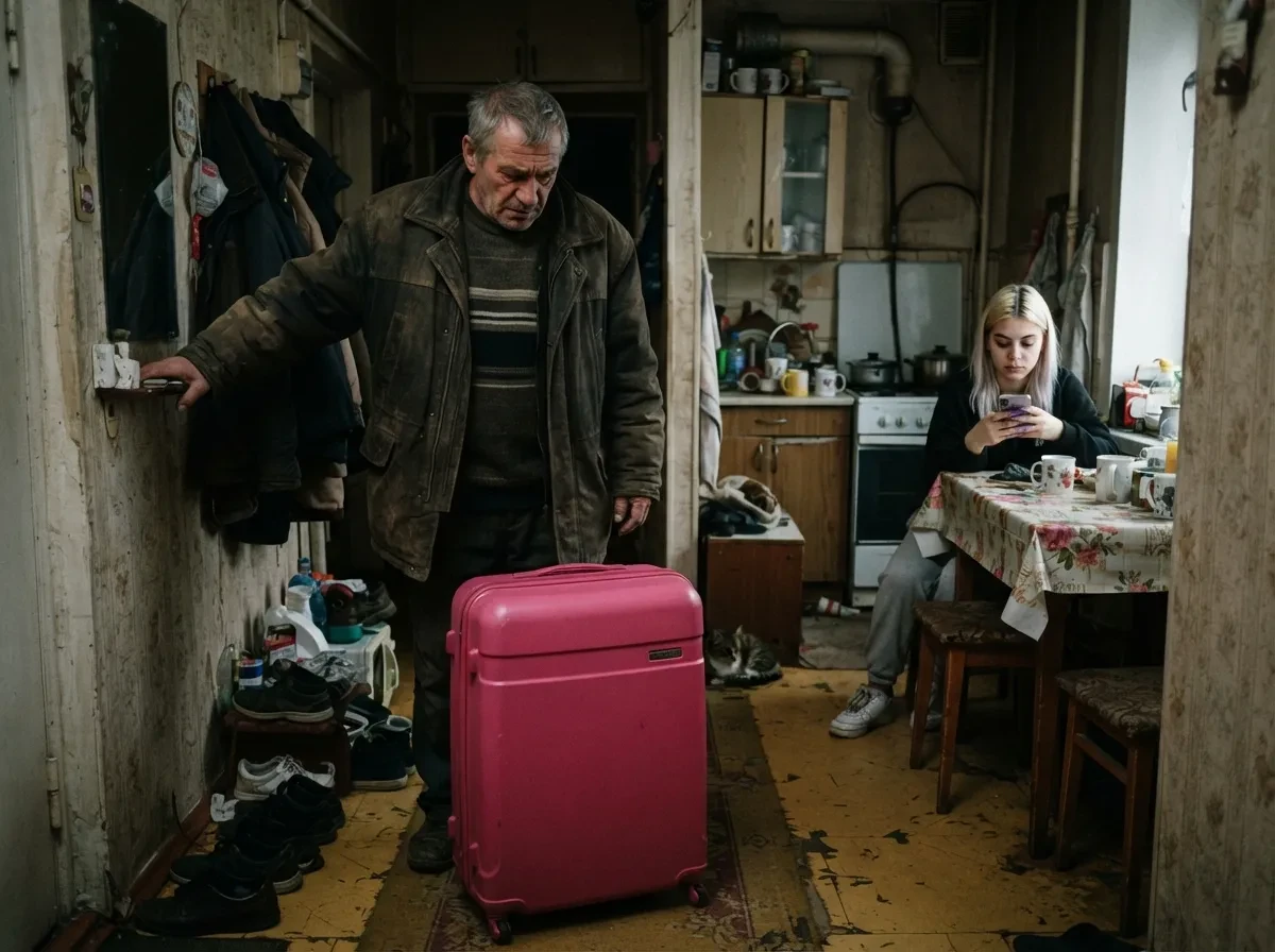 — Пап, я чайник поставила, — заявила дочь спустя 5 лет молчания. Через минуту я выстави...
