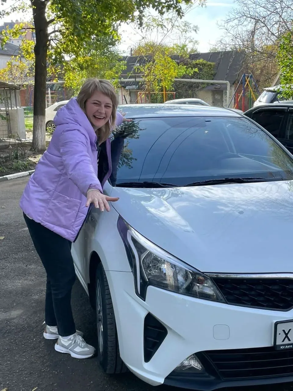 Меня зовут Ольга, ст.Попутная. Езжу на Kia Rio с 2024 года. Водительский  стаж 14 лет.