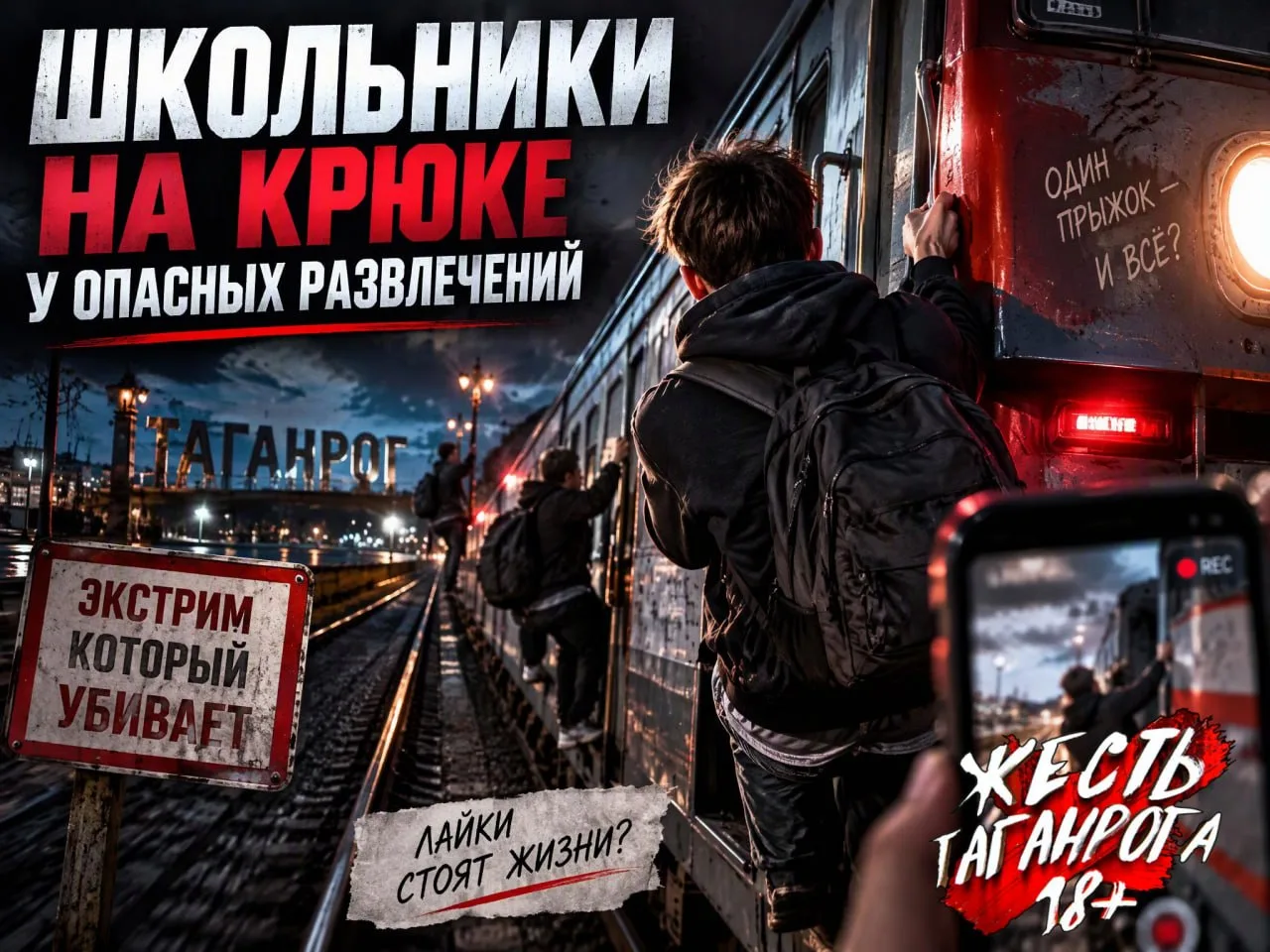 Девять случаев зацепинга за квартал: школьников Таганрога предупредили об опасности