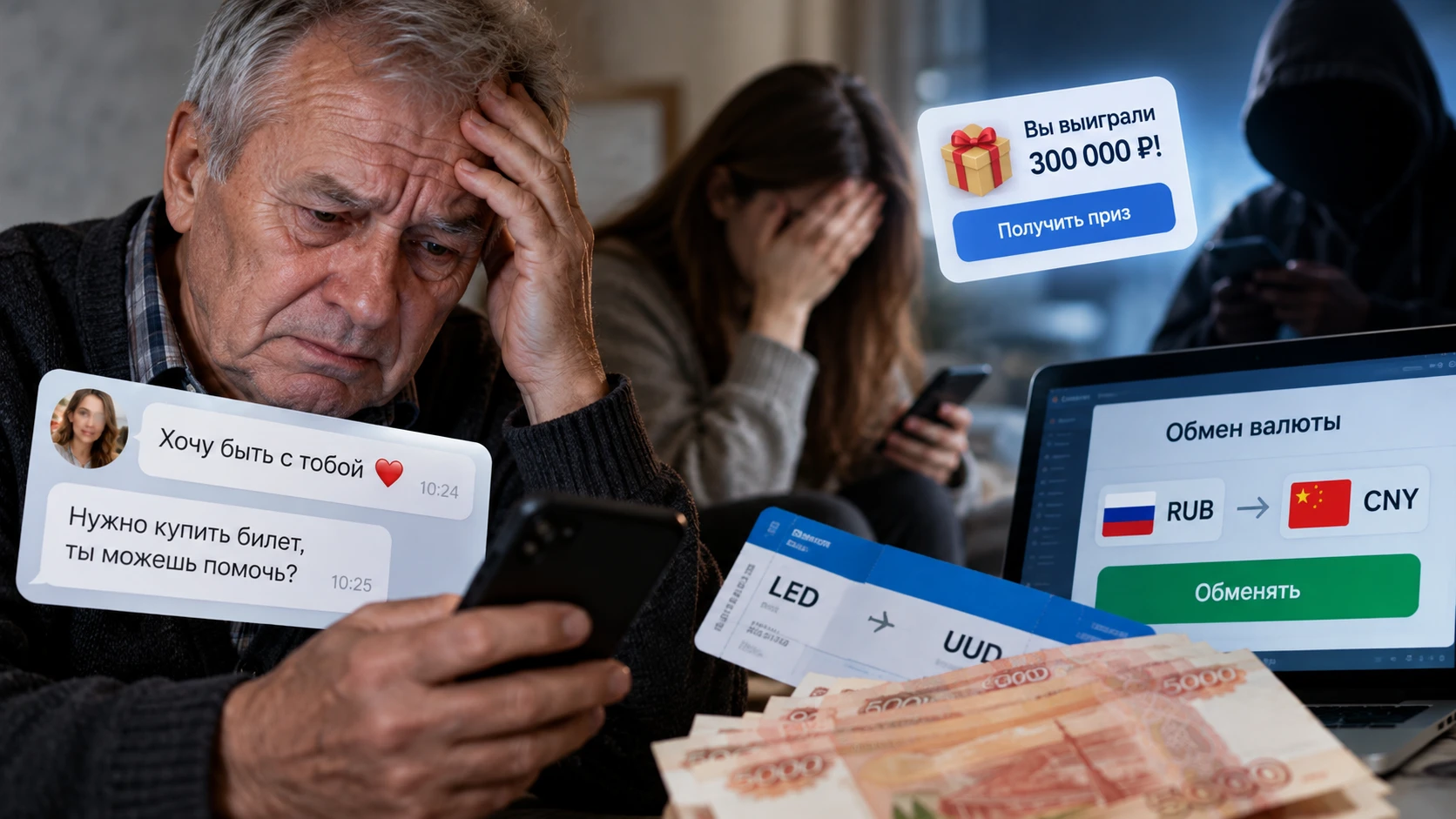💔 Хотел найти любовь, а остался без денег: мошенники обманули трёх жителей Бурятии на ...