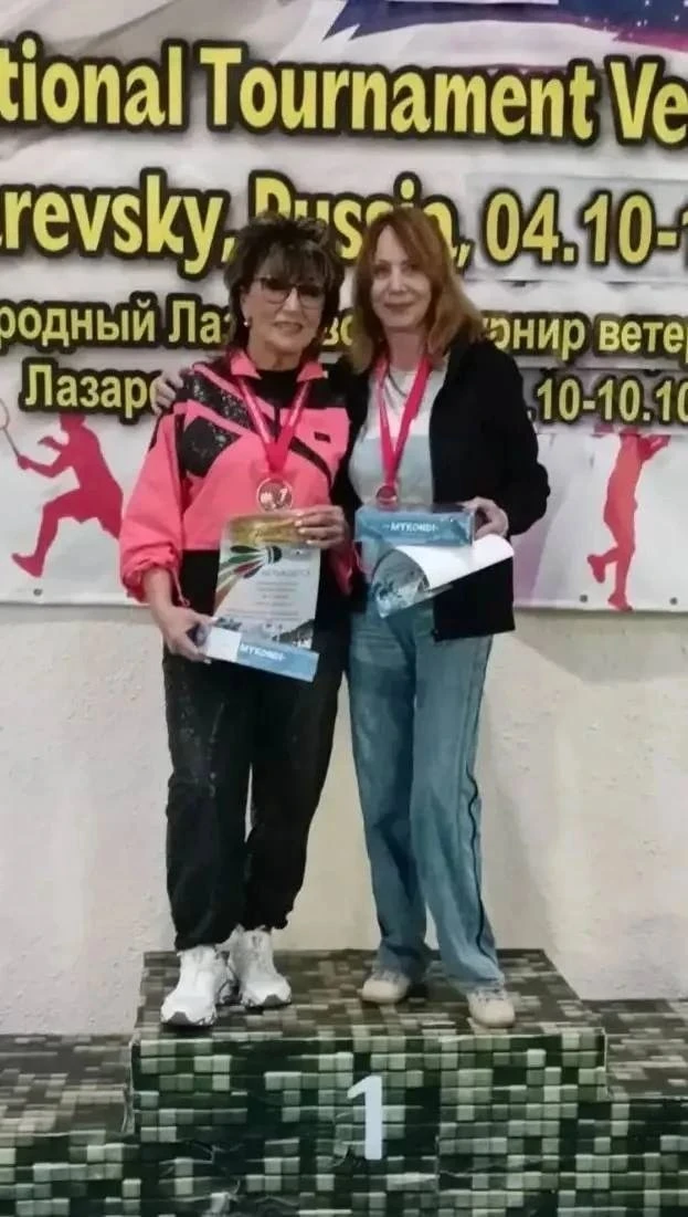 Спортсмены из Марьиной Рощи завоевали медали на турнире по бадминтону