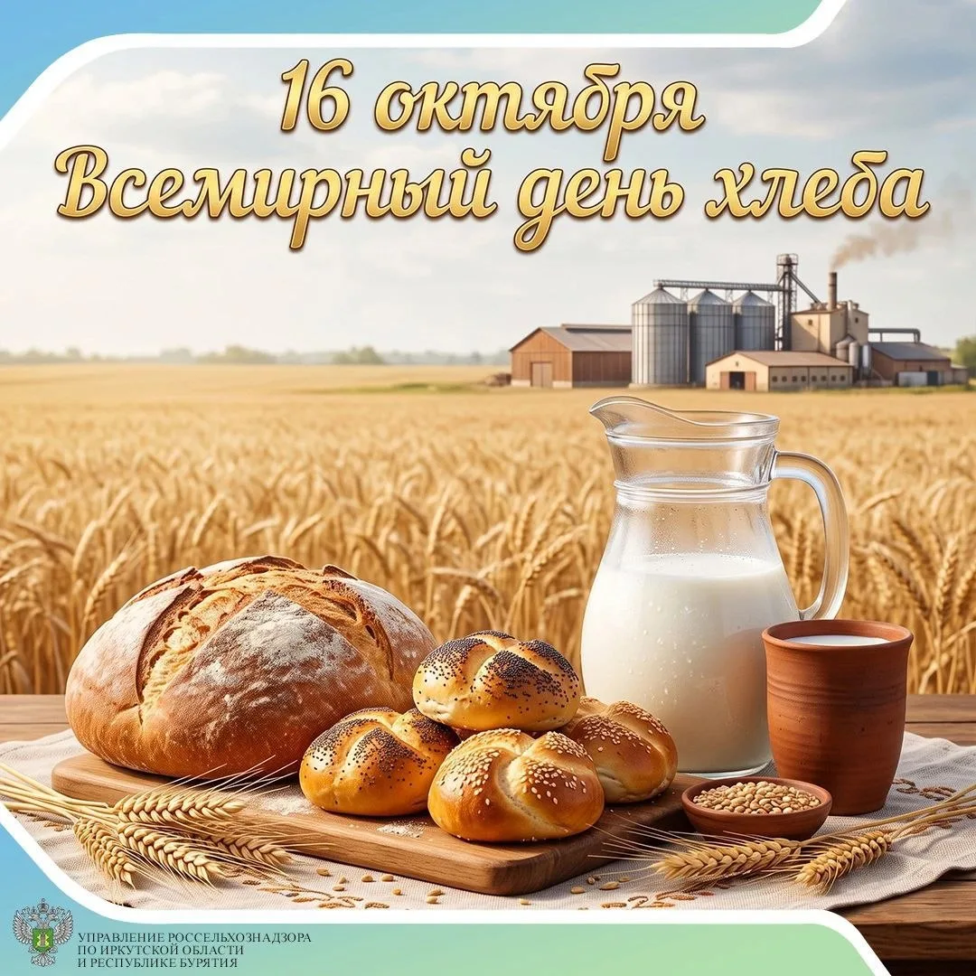 🌾 16 октября — Всемирный день хлеба!