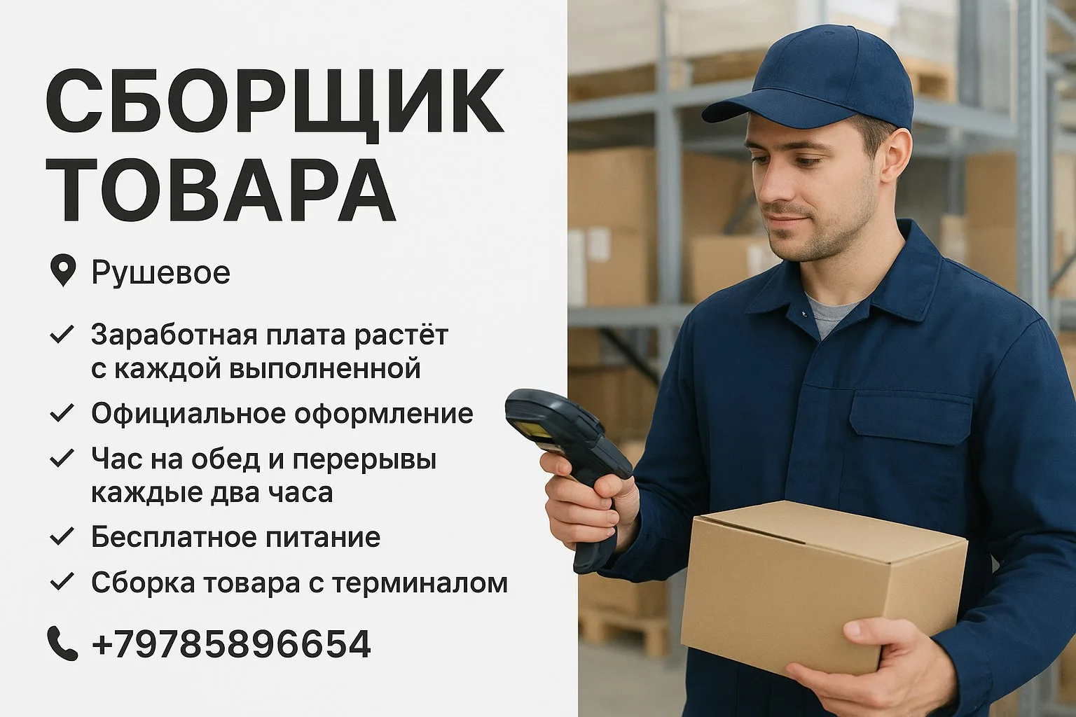 🔊 СБОРЩИК ТОВАРА