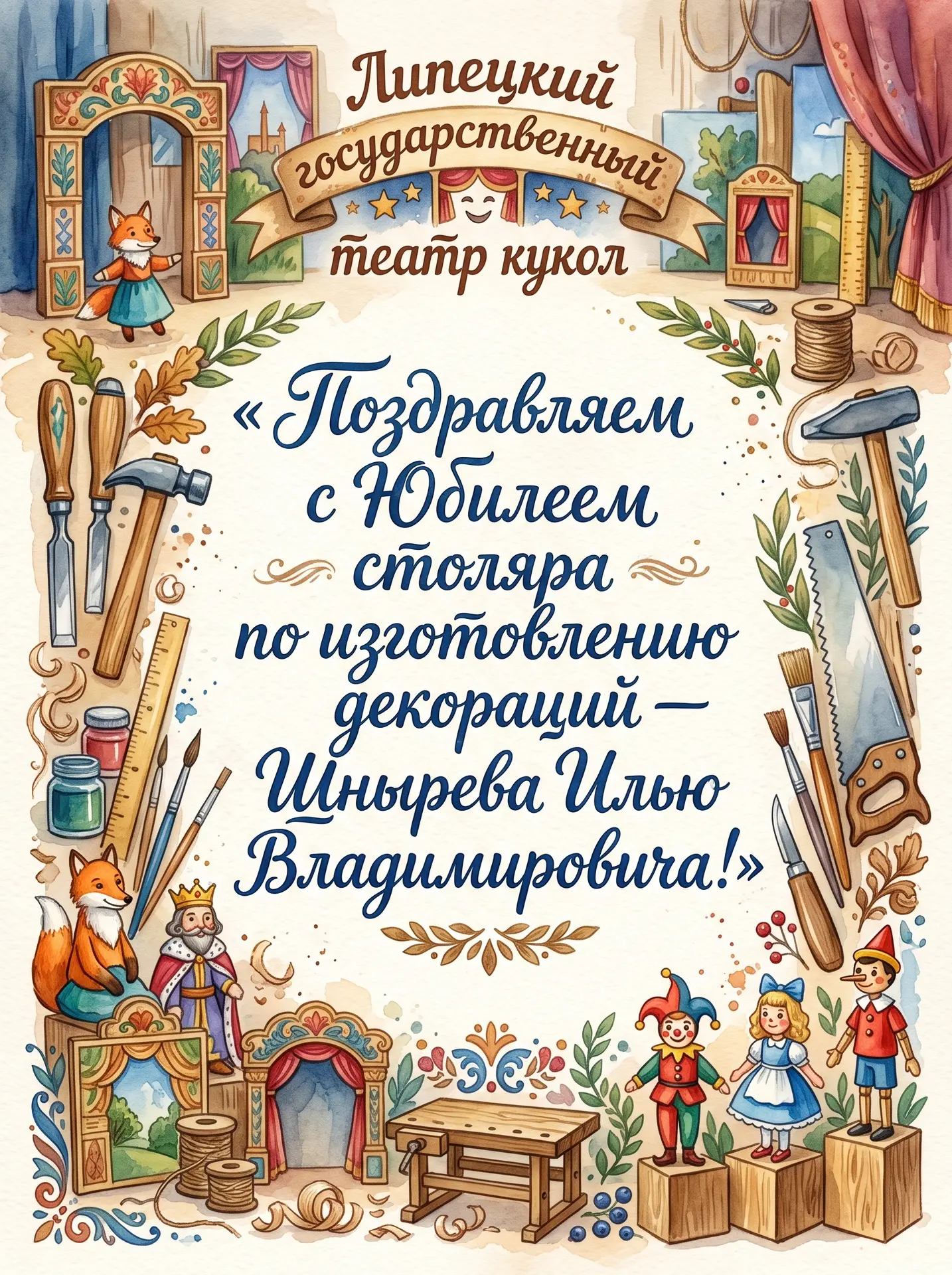 Дорогой Илья Владимирович! 🎂