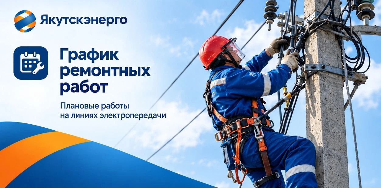 Важно для жителей Якутии: график временных отключений