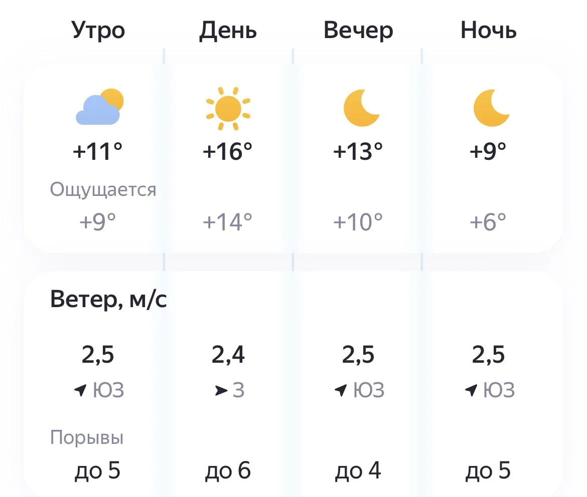 ☀️ Сегодня, 16 октября, погода дарит нам солнечный и по-настоящему тёплый день. Осадков...