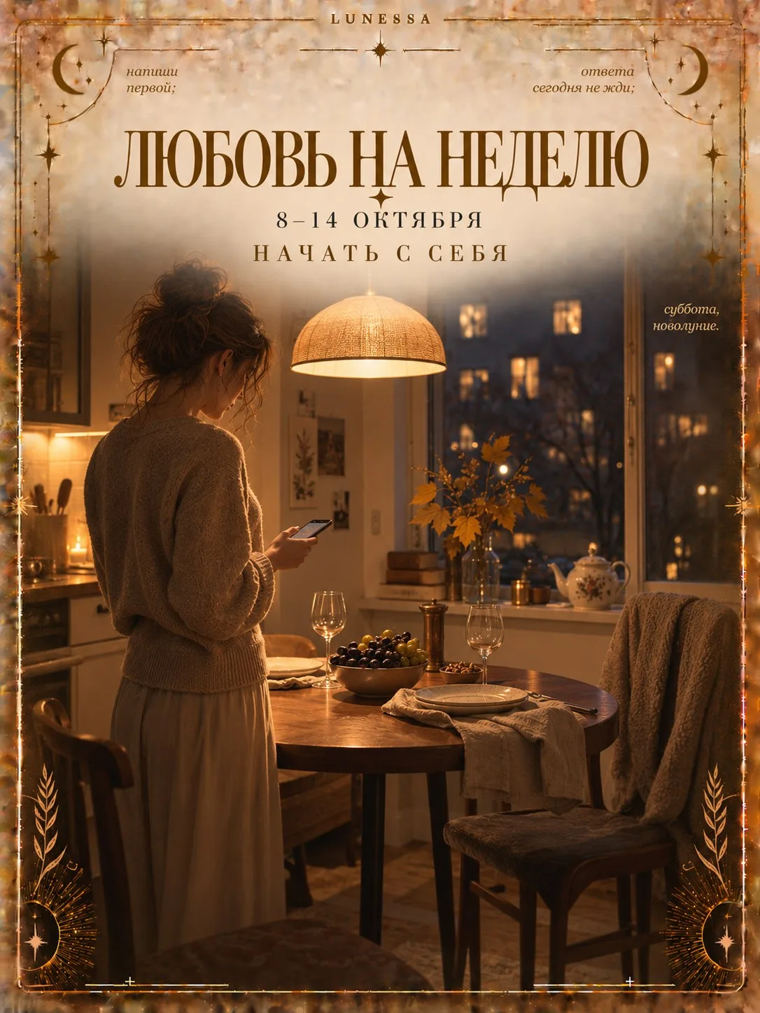 Любовь на неделю ✦ 8–14 октября